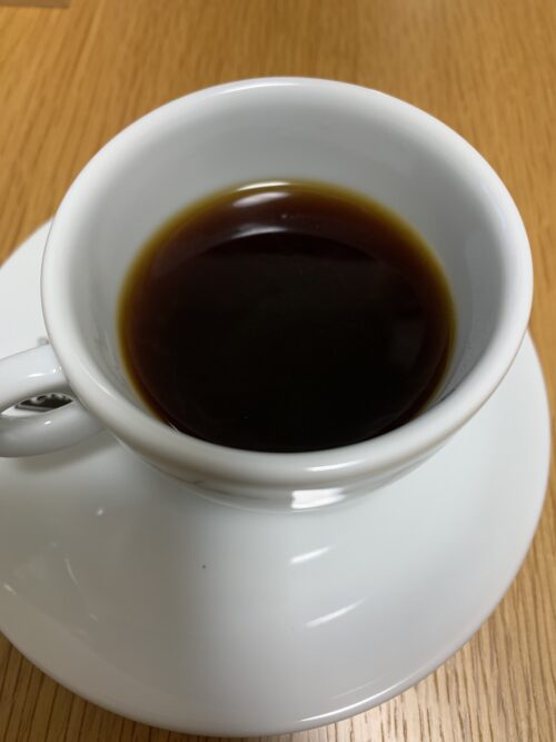 シロカで淹れたコーヒー