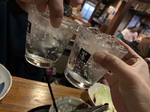 焼酎のソーダ割り